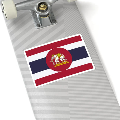 Naval Ensign of Thailand (Thailand) STICKER Vinyl Kiss-Cut Decal - The Sticker Space