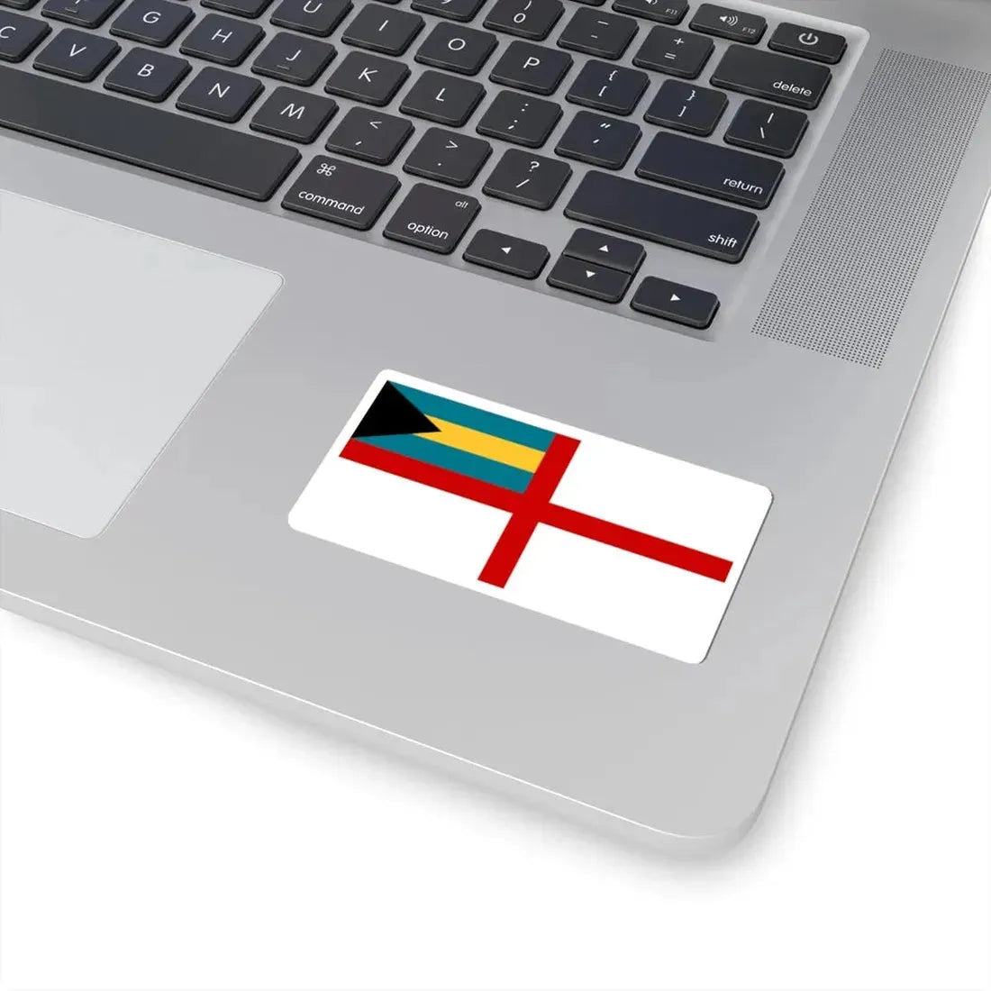 Naval Ensign of the Bahamas (Bahamas) STICKER Vinyl Kiss-Cut Decal - The Sticker Space