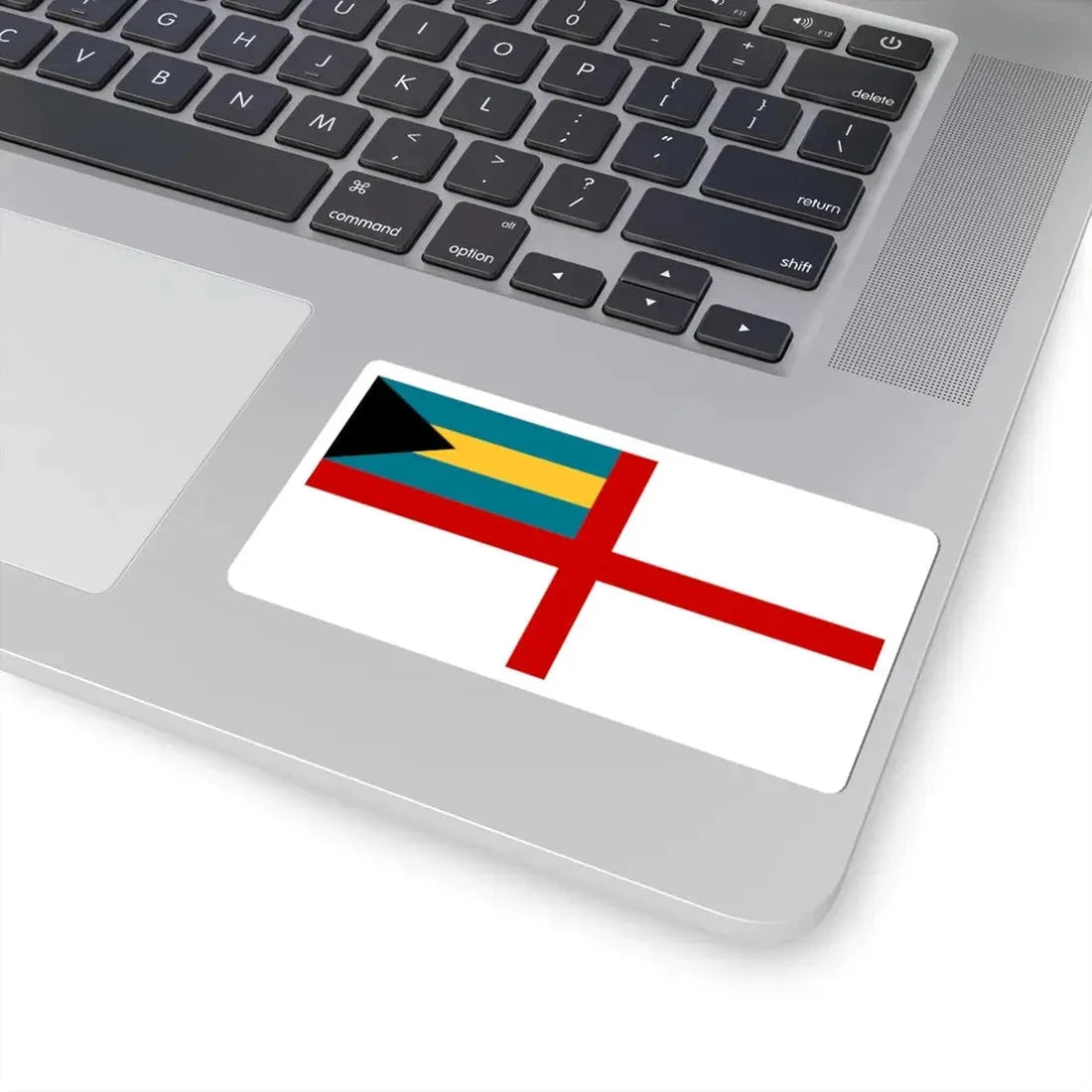 Naval Ensign of the Bahamas (Bahamas) STICKER Vinyl Kiss-Cut Decal - The Sticker Space