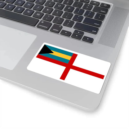 Naval Ensign of the Bahamas (Bahamas) STICKER Vinyl Kiss-Cut Decal - The Sticker Space