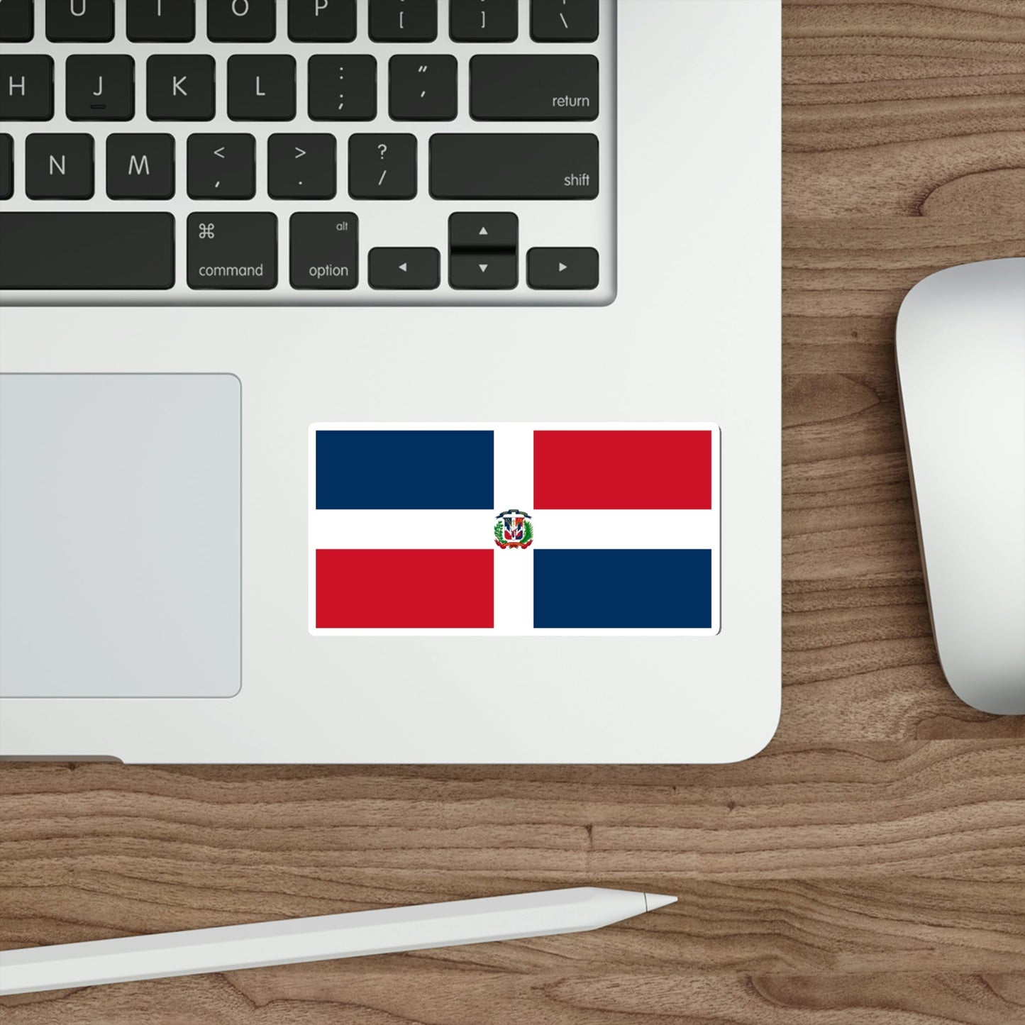 Naval Ensign of the Dominican Republic STICKER Vinyl Die-Cut Decal-The Sticker Space