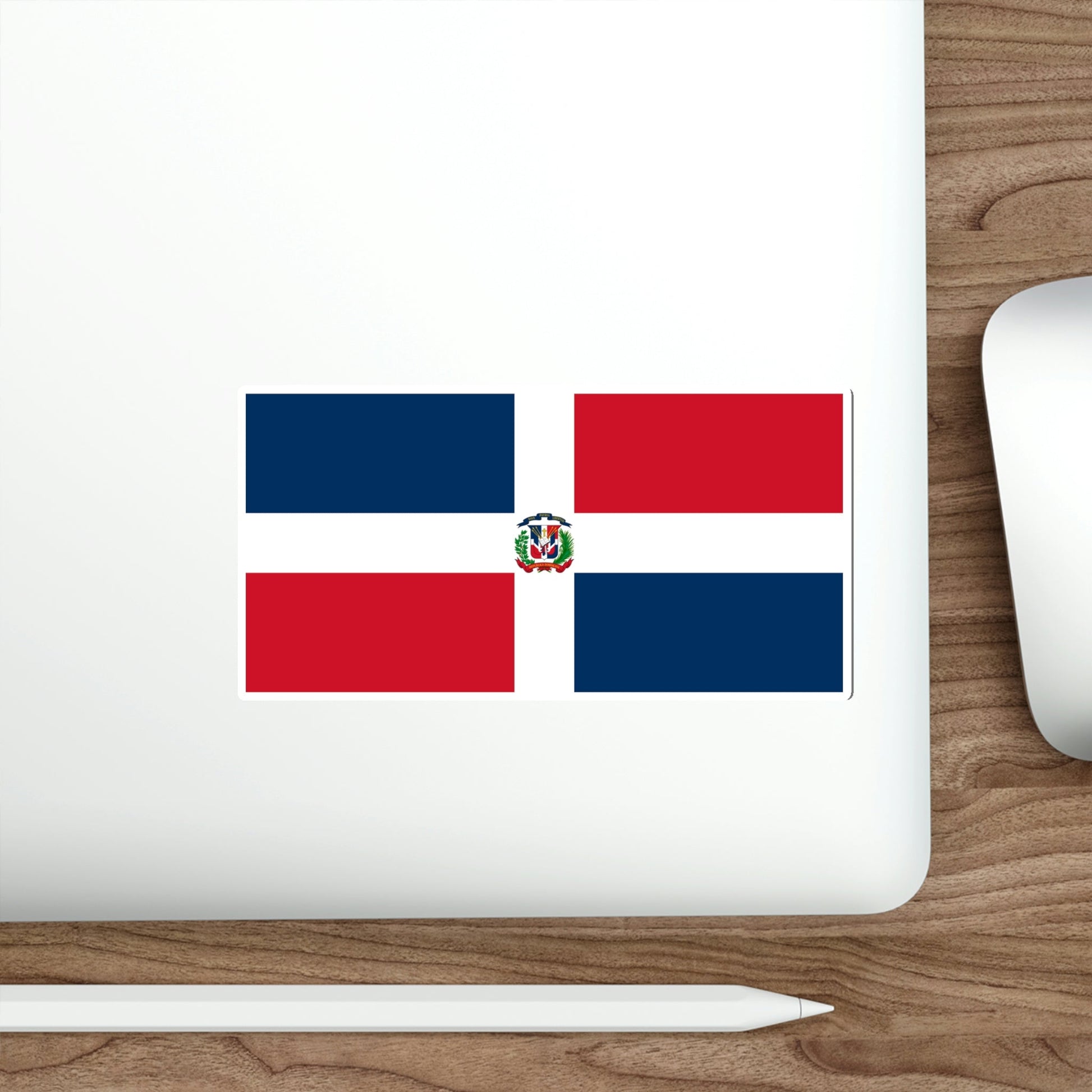 Naval Ensign of the Dominican Republic STICKER Vinyl Die-Cut Decal-The Sticker Space