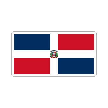 Naval Ensign of the Dominican Republic STICKER Vinyl Die-Cut Decal-2 Inch-The Sticker Space