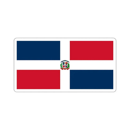 Naval Ensign of the Dominican Republic STICKER Vinyl Die-Cut Decal 2 Inch - The Sticker Space