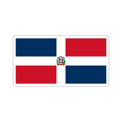 Naval Ensign of the Dominican Republic STICKER Vinyl Die-Cut Decal-3 Inch-The Sticker Space