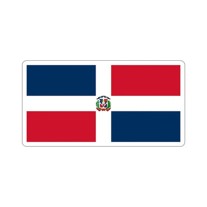 Naval Ensign of the Dominican Republic STICKER Vinyl Die-Cut Decal 5 Inch - The Sticker Space