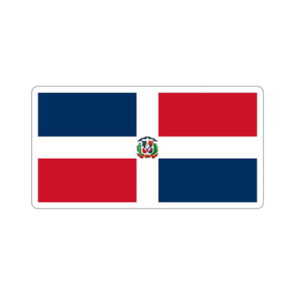 Naval Ensign of the Dominican Republic STICKER Vinyl Die-Cut Decal-6 Inch-The Sticker Space