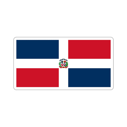 Naval Ensign of the Dominican Republic STICKER Vinyl Die-Cut Decal-6 Inch-The Sticker Space