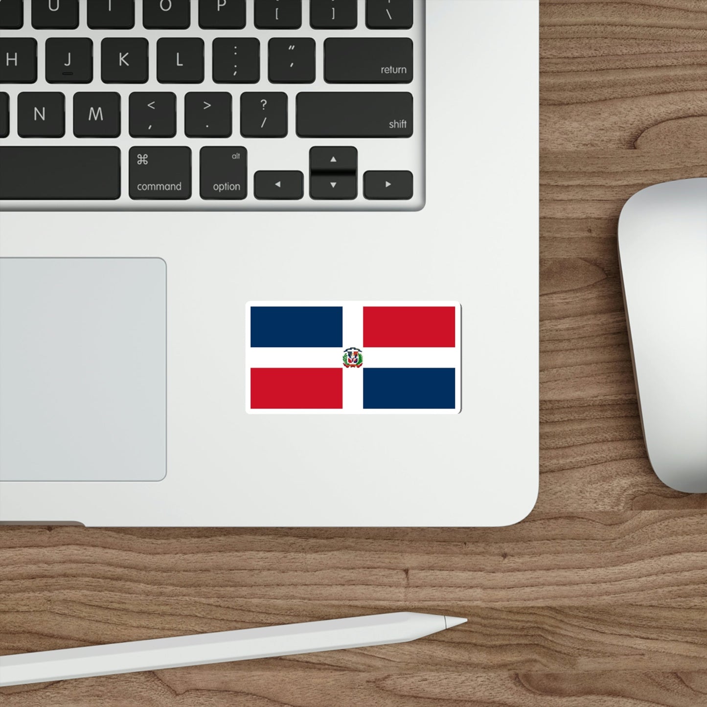 Naval Ensign of the Dominican Republic STICKER Vinyl Die-Cut Decal-The Sticker Space