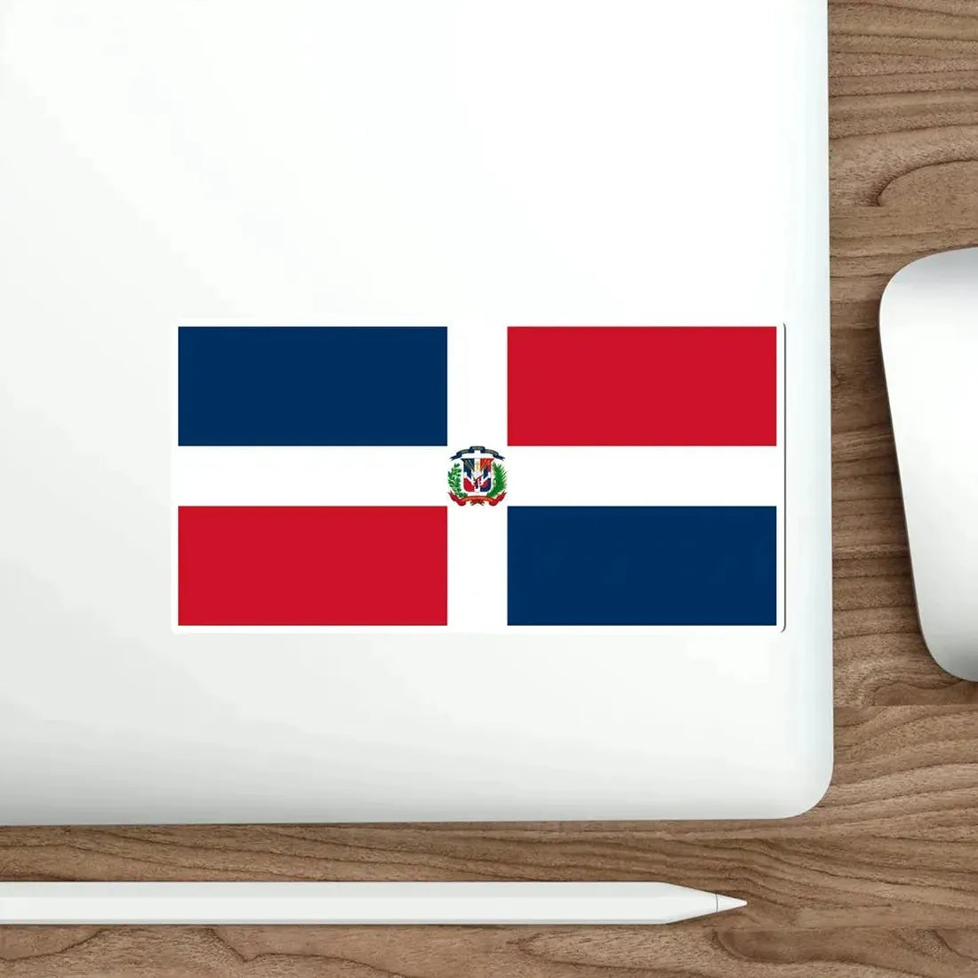 Naval Ensign of the Dominican Republic STICKER Vinyl Die-Cut Decal - The Sticker Space
