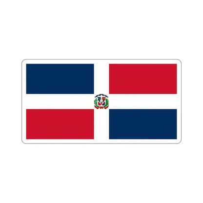 Naval Ensign of the Dominican Republic STICKER Vinyl Die-Cut Decal - The Sticker Space