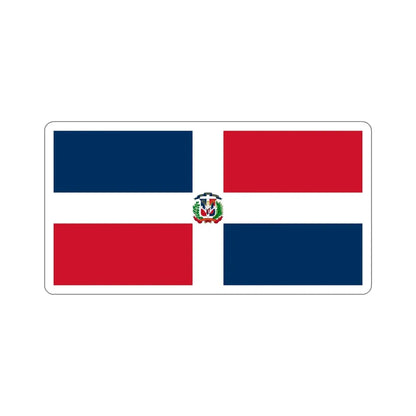 Naval Ensign of the Dominican Republic STICKER Vinyl Die-Cut Decal - The Sticker Space