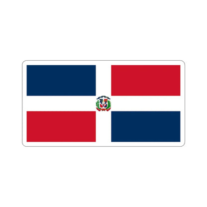 Naval Ensign of the Dominican Republic STICKER Vinyl Die-Cut Decal - The Sticker Space