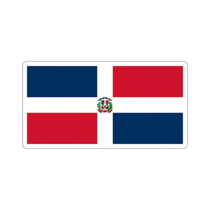 Naval Ensign of the Dominican Republic STICKER Vinyl Die-Cut Decal - The Sticker Space