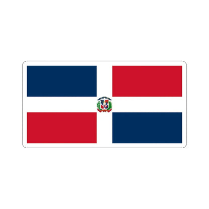 Naval Ensign of the Dominican Republic STICKER Vinyl Die-Cut Decal - The Sticker Space