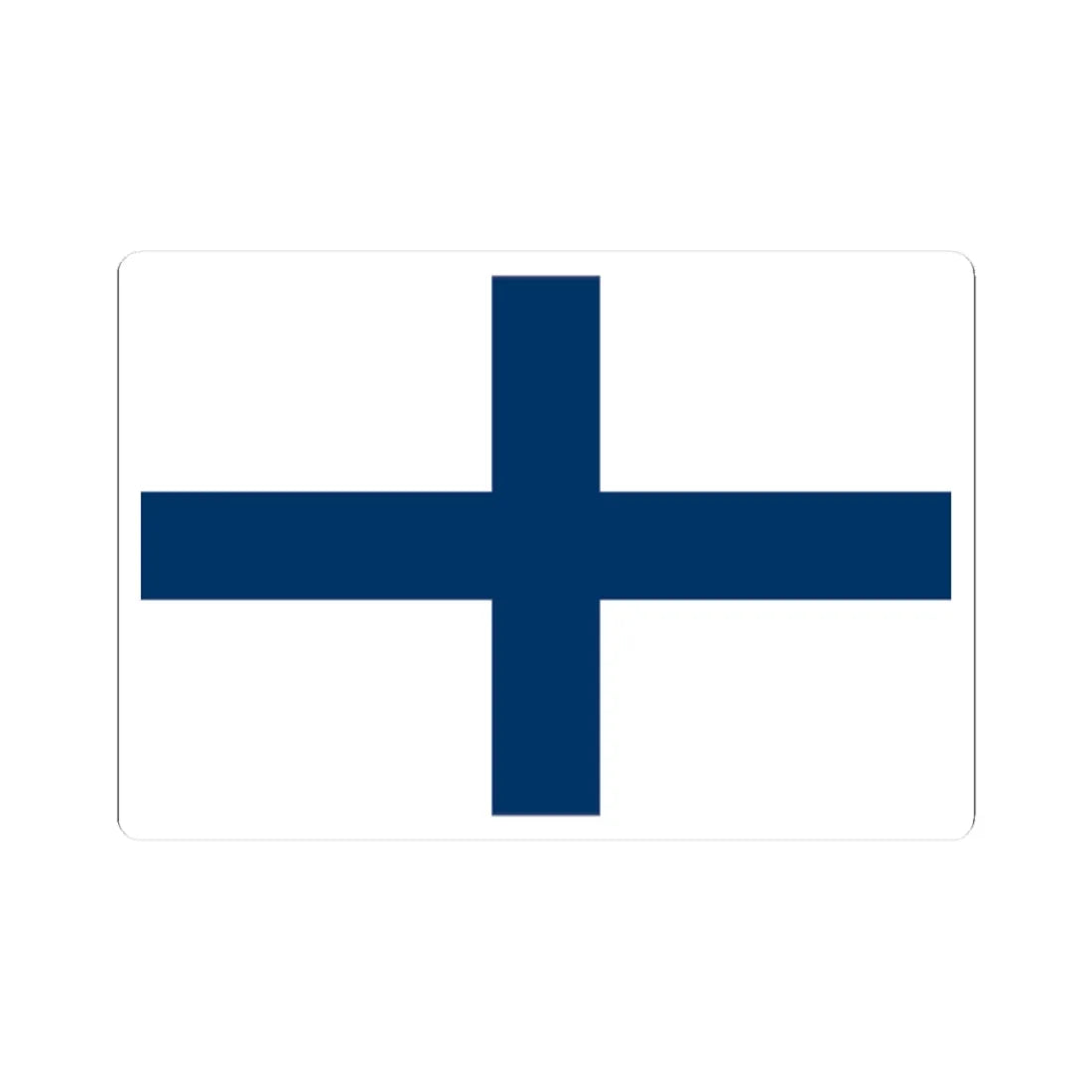 Naval Ensign of Ukrainian Cossacks 1787 (Ukraine) STICKER Vinyl Kiss-Cut Decal 2 Inch White - The Sticker Space