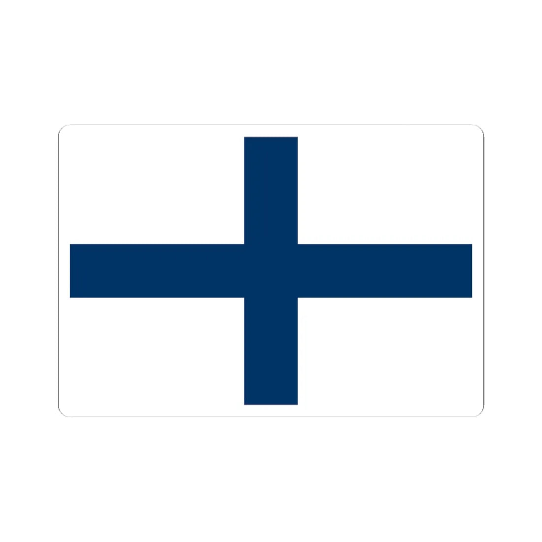 Naval Ensign of Ukrainian Cossacks 1787 (Ukraine) STICKER Vinyl Kiss-Cut Decal 3 Inch White - The Sticker Space