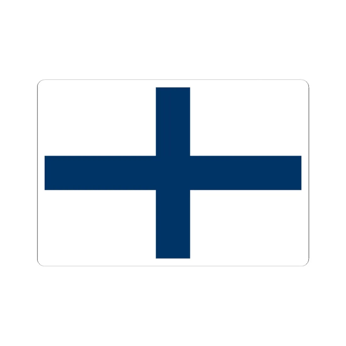 Naval Ensign of Ukrainian Cossacks 1787 (Ukraine) STICKER Vinyl Kiss-Cut Decal 6 Inch White - The Sticker Space