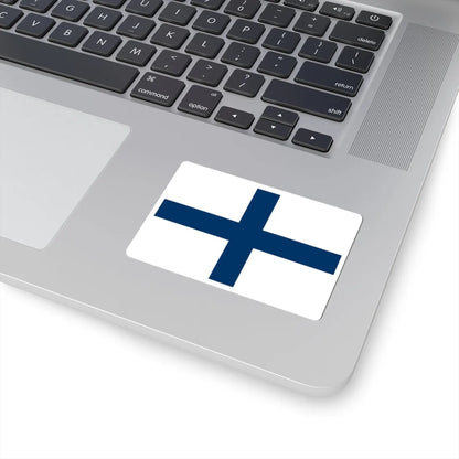 Naval Ensign of Ukrainian Cossacks 1787 (Ukraine) STICKER Vinyl Kiss-Cut Decal - The Sticker Space