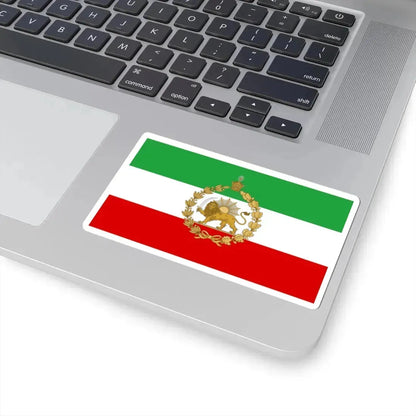 Naval flag of Iran standard (Iran) STICKER Vinyl Kiss-Cut Decal - The Sticker Space