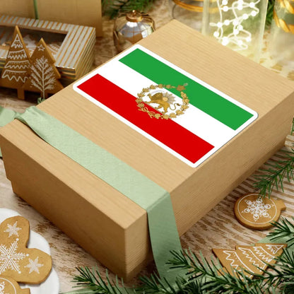 Naval flag of Iran standard (Iran) STICKER Vinyl Kiss-Cut Decal - The Sticker Space