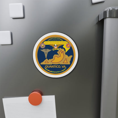 Naval Health Clinic Quantico VA (U.S. Navy) Die-Cut Magnet-The Sticker Space