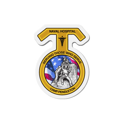 Naval Hospital Camp Pendleton (U.S. Navy) Die-Cut Magnet-4" x 4"-The Sticker Space