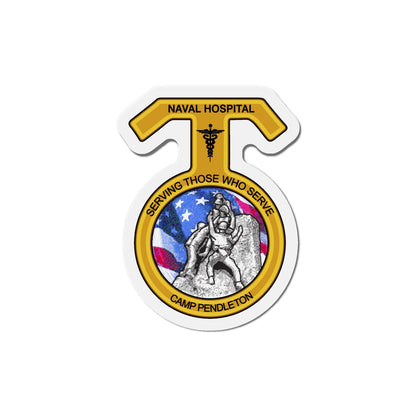 Naval Hospital Camp Pendleton (U.S. Navy) Die-Cut Magnet-6 × 6"-The Sticker Space