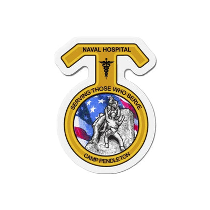 Naval Hospital Camp Pendleton (U.S. Navy) Refrigerator Magnet 2 Inch - The Sticker Space