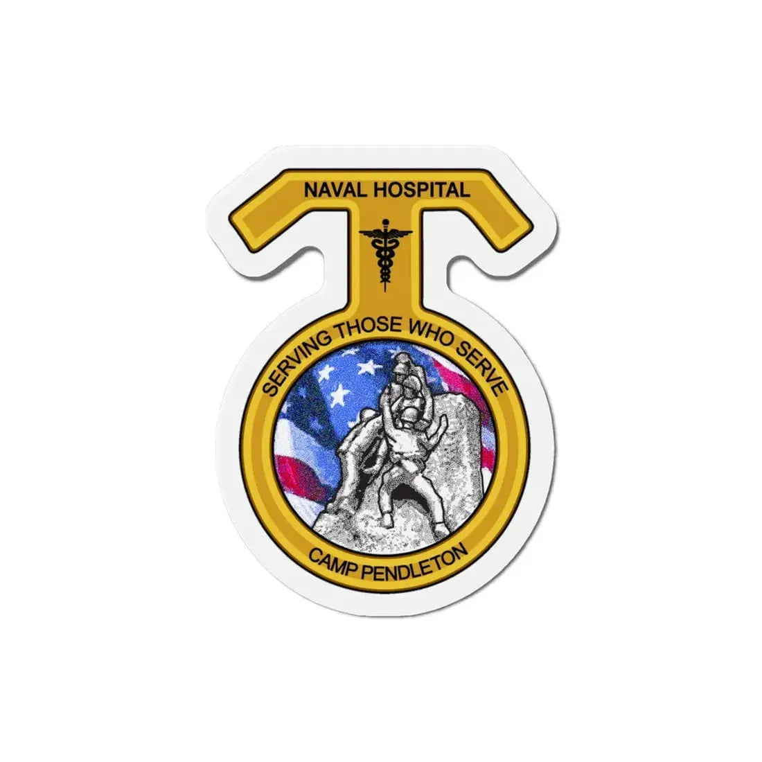 Naval Hospital Camp Pendleton (U.S. Navy) Refrigerator Magnet - The Sticker Space