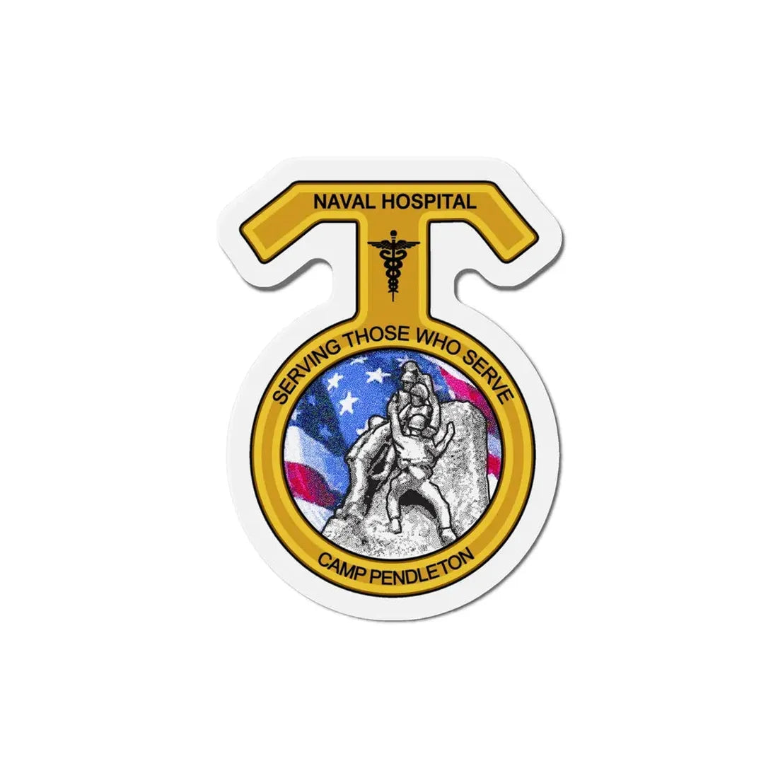 Naval Hospital Camp Pendleton (U.S. Navy) Refrigerator Magnet - The Sticker Space