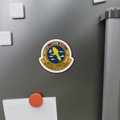 Naval Hospital Jacksonville (U.S. Navy) Die-Cut Magnet-The Sticker Space