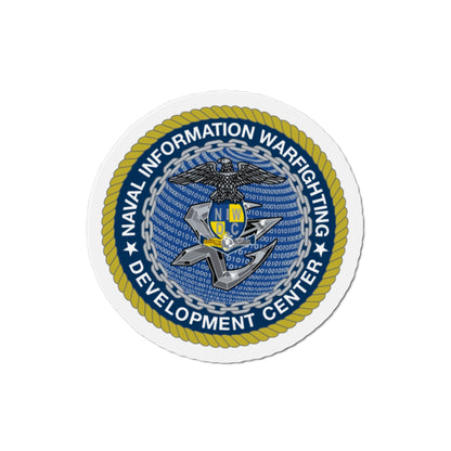 Naval Information Warfighting Development Center (U.S. Navy) Die-Cut Magnet-2" x 2"-The Sticker Space