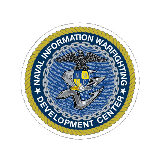 Naval Information Warfighting Development Center (U.S. Navy) STICKER Vinyl Die-Cut Decal-6 Inch-The Sticker Space