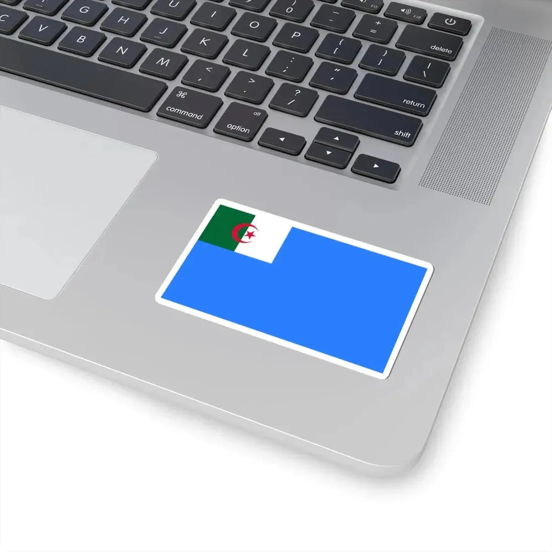 Naval Jack of Algeria (Algeria) STICKER Vinyl Kiss-Cut Decal - The Sticker Space