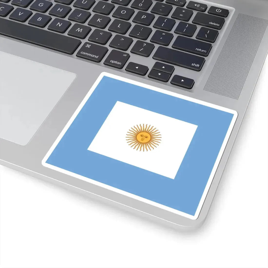 Naval jack of Argentina (Argentina) STICKER Vinyl Kiss-Cut Decal - The Sticker Space