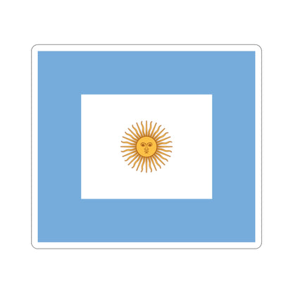 Naval Jack of Argentina STICKER Vinyl Die-Cut Decal-2 Inch-The Sticker Space