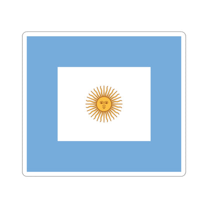 Naval Jack of Argentina STICKER Vinyl Die-Cut Decal-6 Inch-The Sticker Space