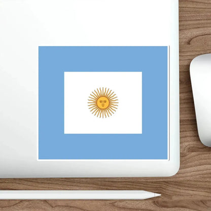 Naval Jack of Argentina STICKER Vinyl Die-Cut Decal - The Sticker Space