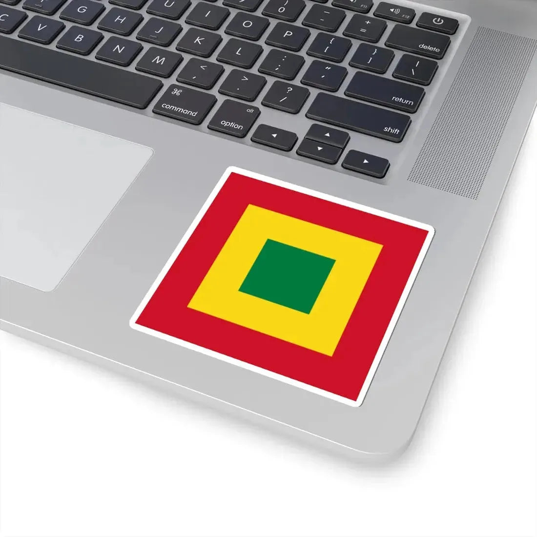 Naval Jack of Bolivia (Bolivia) STICKER Vinyl Kiss-Cut Decal - The Sticker Space