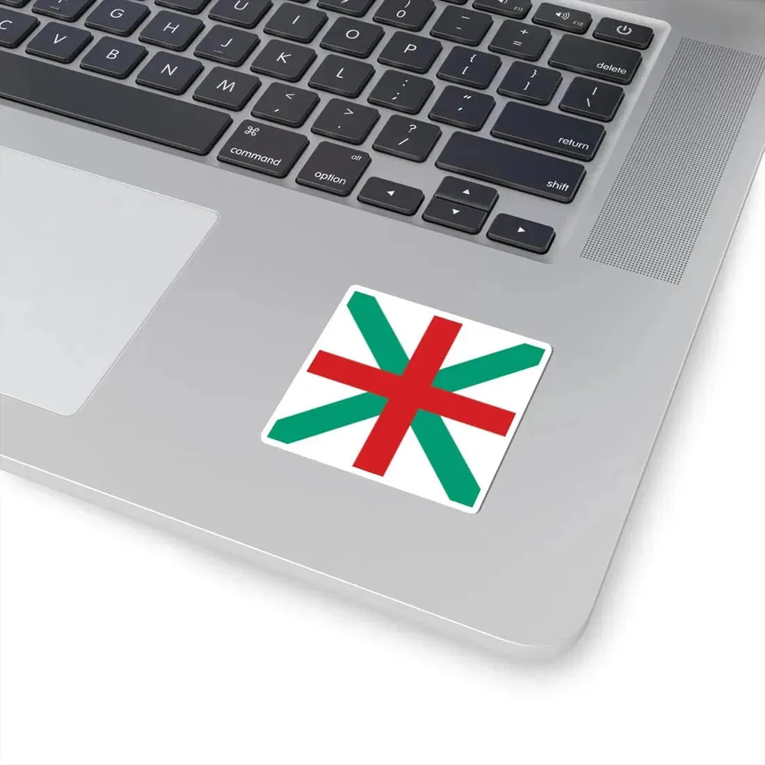 Naval jack of Bulgaria 1908-1949 (Bulgaria) STICKER Vinyl Kiss-Cut Decal - The Sticker Space