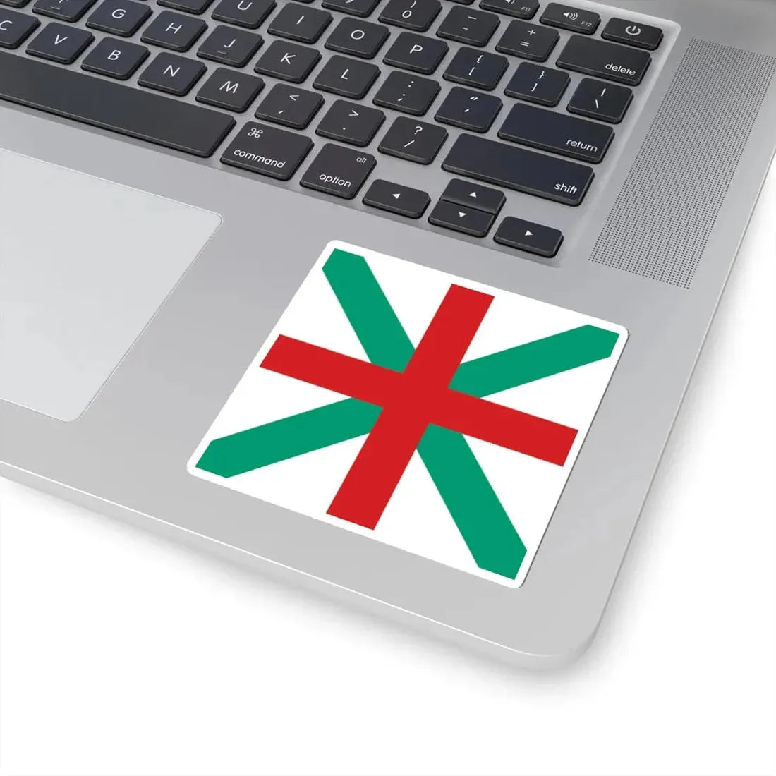 Naval jack of Bulgaria 1908-1949 (Bulgaria) STICKER Vinyl Kiss-Cut Decal - The Sticker Space