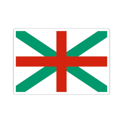 Naval Jack of Bulgaria (Bulgaria) STICKER Vinyl Kiss-Cut Decal 6 Inch White - The Sticker Space