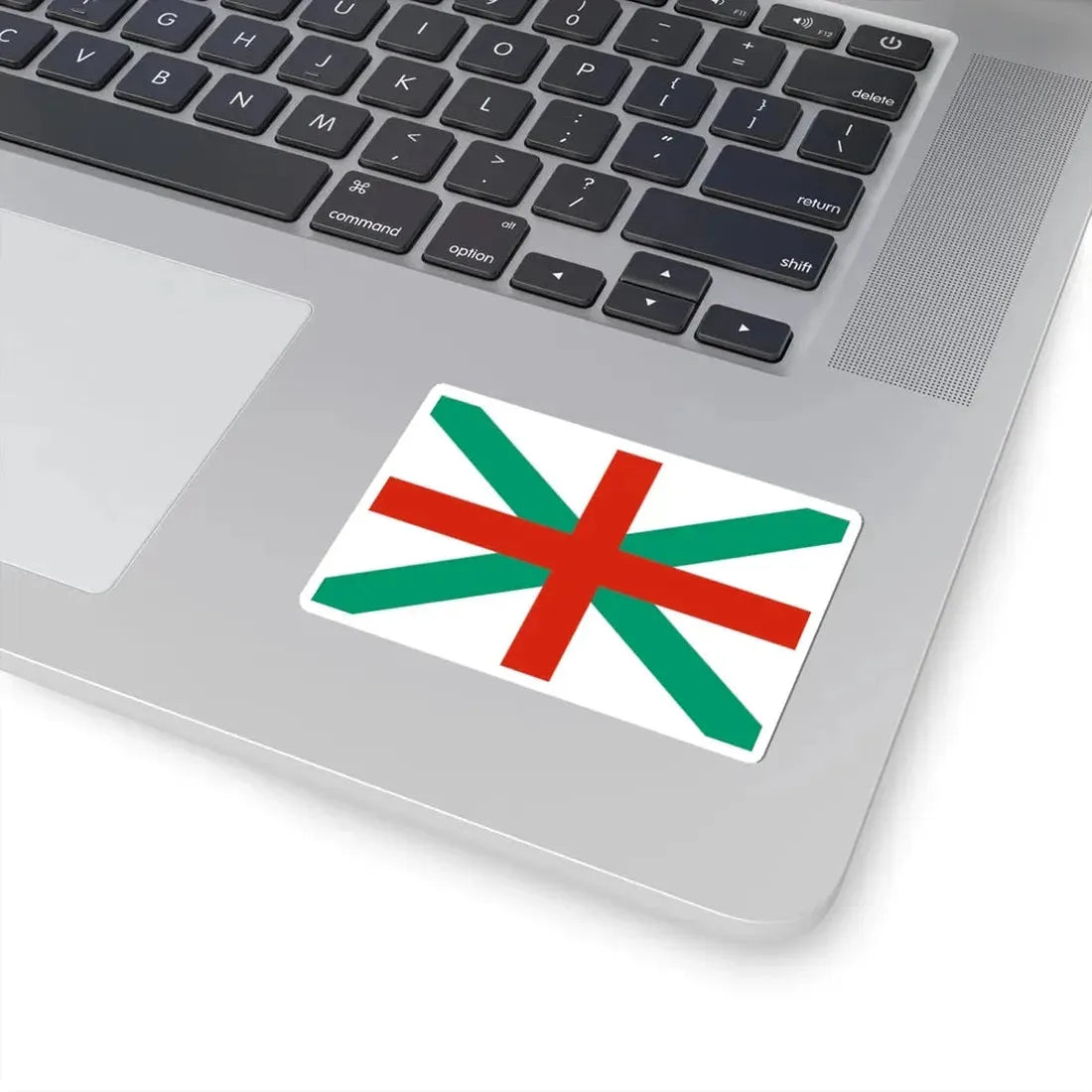 Naval Jack of Bulgaria (Bulgaria) STICKER Vinyl Kiss-Cut Decal - The Sticker Space