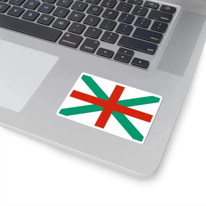 Naval Jack of Bulgaria (Bulgaria) STICKER Vinyl Kiss-Cut Decal - The Sticker Space