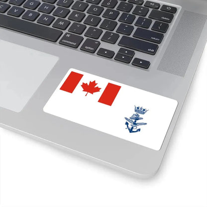 Naval Jack of Canada 1968-2013 (Canada) STICKER Vinyl Kiss-Cut Decal - The Sticker Space