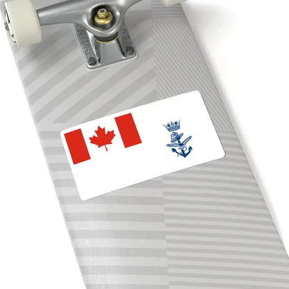 Naval Jack of Canada 1968-2013 (Canada) STICKER Vinyl Kiss-Cut Decal - The Sticker Space