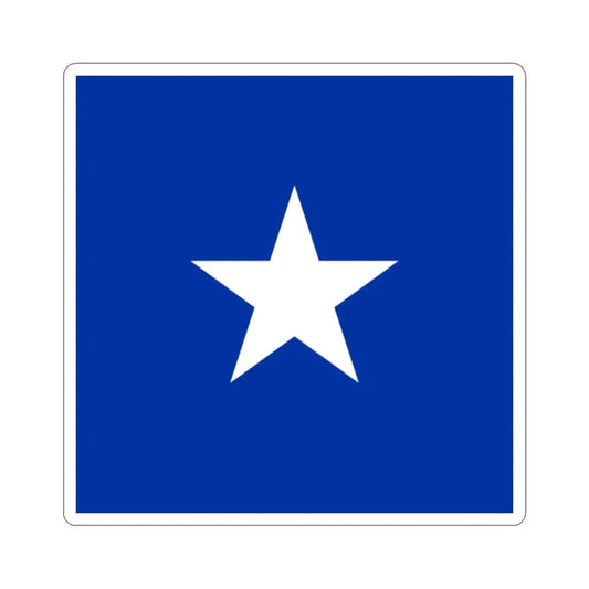 Naval Jack of Chile (Chile) STICKER Vinyl Kiss-Cut Decal 2 Inch White - The Sticker Space