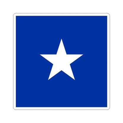 Naval Jack of Chile (Chile) STICKER Vinyl Kiss-Cut Decal 4 Inch White - The Sticker Space