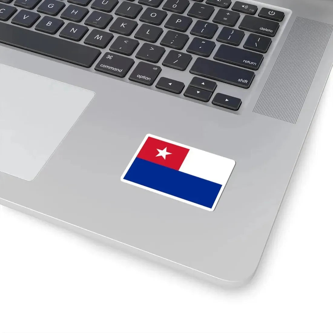 Naval jack of Cuba (Cuba) STICKER Vinyl Kiss-Cut Decal - The Sticker Space